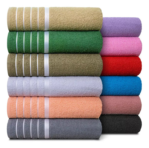 Kit 5 Toalhas De Banho - Gigante - Banhão 80 X 150 + Brinde - Image 1